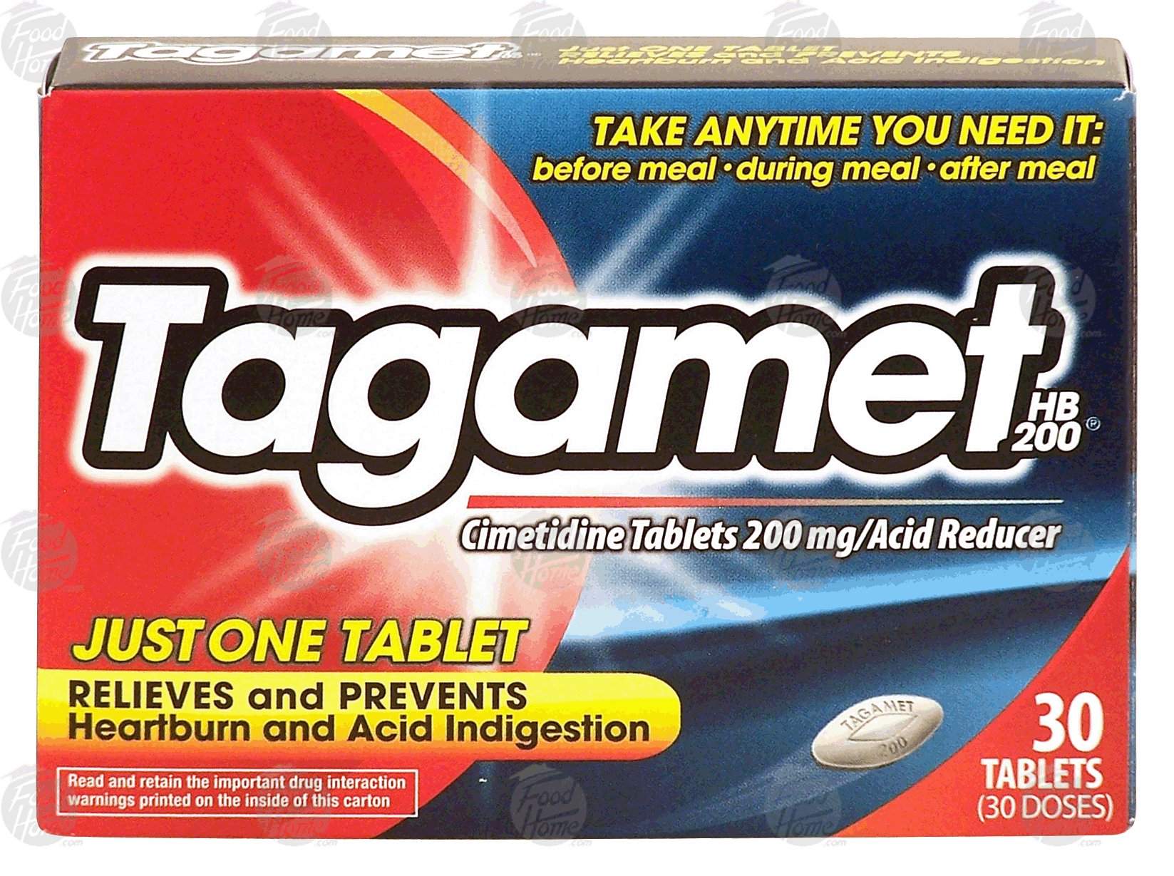 Tagamet HB  cimetidine tablets 200 mg/acid reducer, 30 tablets Full-Size Picture